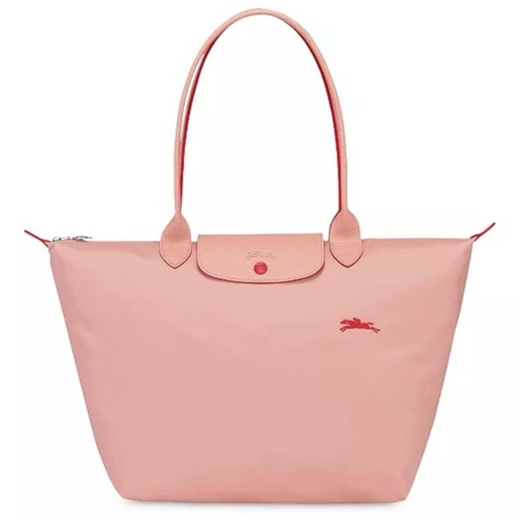 Longchamp le pliage large size in pink color. - Picture 1 of 4
